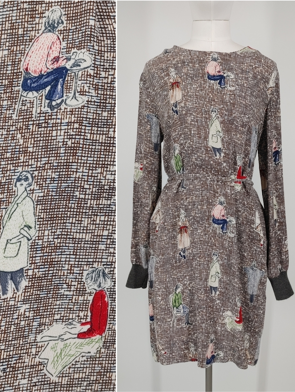 Nice Things Paloma S Bauhaus Women Print Dress